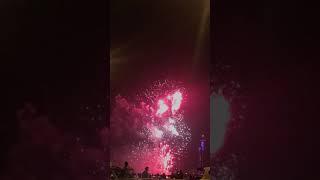 Welcoming firework for our champions #teamqatar