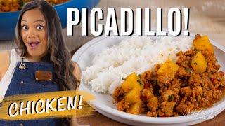 CHICKEN Picadillo Recipe  Cuban Recipes  Ground Chicken Recipe  Chef Zee Cooks