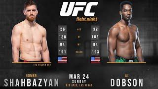 Edmen SHAHBAZYAN vs AJ DOBSON Full FIGHT