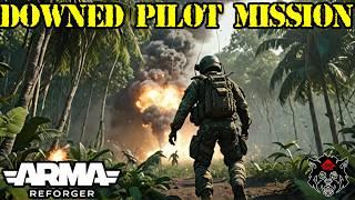 ARMA REFORGER  VIETNAM PARADROP Rescue Downed Pilot