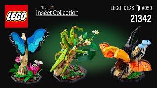 LEGO® Ideas The Insect Collection 213421111 pcs Step-by-Step Building Instructions  TBB