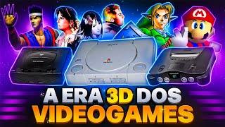 A 5ª Geração de Videogames a era do PlayStation N64 Sega Saturn e muito mais