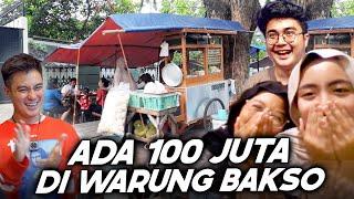 DI WARUNG BAKSO ADA HADIAH 100 JUTA MAHASISWI INI PADA SYOK LIATNYA..