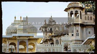 UDAIPUR City Palace ● India 【4K】 Cinematic 2020