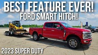 FINALLY Smart Hitch The feature EVERY truck owner has asked for  2023 Ford Super Duty