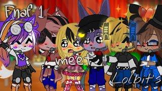 Lolbits met FNAF 1{Fnaf 1 and Lolbits from SL} Gacha Club  short?  100 subscribers special