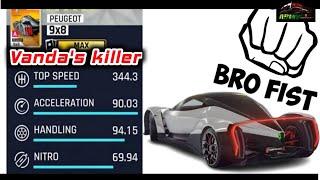 🪦Vandas killer Asphalt 9  DS6 - WINTERFEST SEASON - ALL CARS MAX - STOCK STATS & DECALS