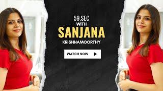 Fav sport celebrity crush a go to film-- Sanjana Krishnamoorthy answers em all under a minute.