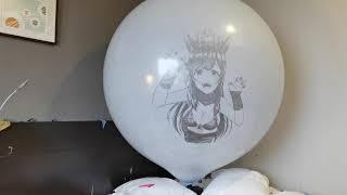 Anime balloon Over-inflating Halloween Atago 36inch macablue