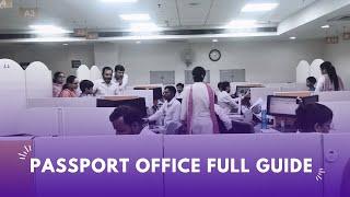 Passport Office Guide II PSK Shalimar Place - A  B C Counters