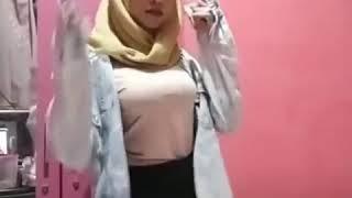 hijab sikut challenge 