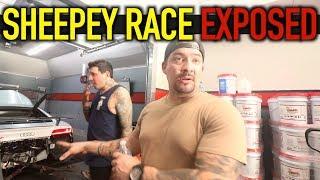 SHEEPEY RACE EXPOSED *TWIN TURBO V10 BUILDS*