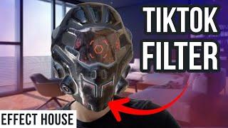 Create an AR TikTok Face Filter Effect house beginners tutorial