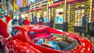  A Magical London Christmas Night Walk  Christmas in London 2023  4K HDR