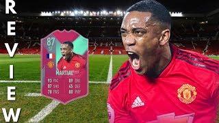 FIFA 19 - FUT BIRTHDAY 87 RATED - ANTHONY MARTIAL REVIEW ANTMAN