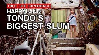 INSIDE TONDOS BIGGEST SLUM Walk Tour ¦ HappyLand Tondo Manila ¦ Real Life Philippines