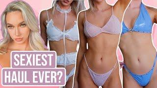 IS THIS MY SEXIEST LINGERIE TRY ON HAUL EVER?  ITSKRYSTAL