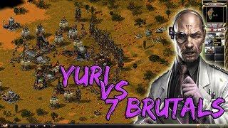 Red Alert 2 - Dead Trap - 7 Brutals vs 1 Yuri