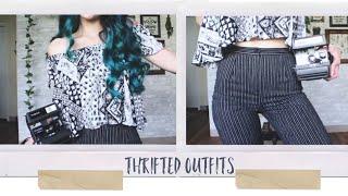 Thrifted Outfits    Try-on Spring Clothing Haul