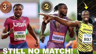 Noah Lyles and Kishane Thompson Still Not Good Enough  Why Usain Bolt is the Greatest of All time