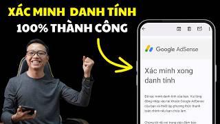 Hướng Dẫn Xác Minh Danh Tính Youtube  Adsense Chính Xác Nhất 2024