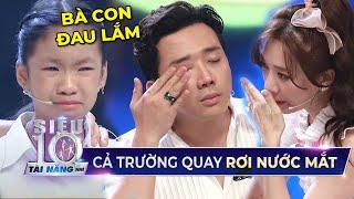 Trấn Thành Hari Won Ngô Kiến Huy xúc động GIÚP ĐỠ bé gái nghèo làm nón lá Siêu Tài Năng Nhí Tập 7