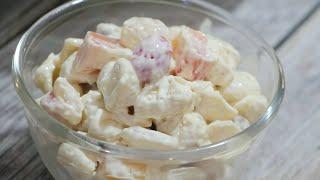 Creamy Macaroni Salad  Quick and Easy Macaroni Dessert