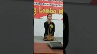 Lomba Tembang Macapat tingkat Kabupaten Jombang dalam rangka Bulan Bahasa