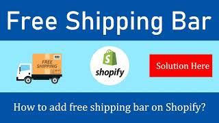 How To Show Free Shipping On Shopify Store in 2024 