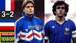 France 3 x 2 Yugoslavia Platini Safet Sušić  ●1984 UEFA Euro Extended Goal & Highlights HD 1080