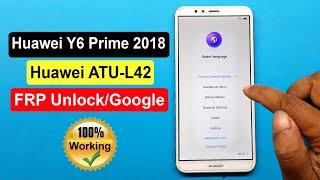 Huawei Y6 Prime 2018 FRP Bypass  Huawei Y6 Prime 2018 Google Account Unlock  Huawei ATU-L42 FRP 