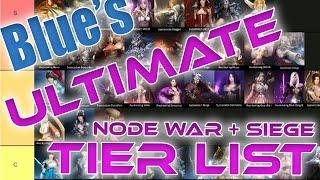 Blues Ultimate Black Desert Node War + Siege Tier List Large Scale PvP