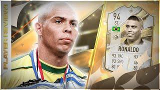 CHEAT CODE MID ICON 94 RATED RONALDO R9 PLAYER REVIEW - FIFA 23 ULTIMATE TEAM