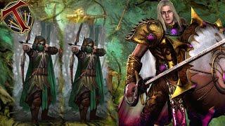 Deepwood SCOUTING Slaanesh vs Wood Elves - Total War Warhammer 3