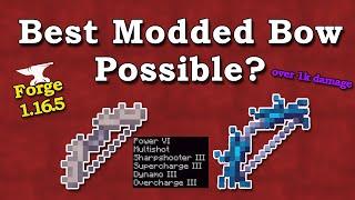 What is the Strongest Bow Possible in modded minecraft?