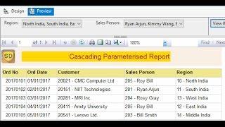 SSRS - How to create Multiple Cascading Parameterised Report in SSRS