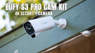 Eufy S3 Pro Cam Kit Review  4K Wireless Security Camera