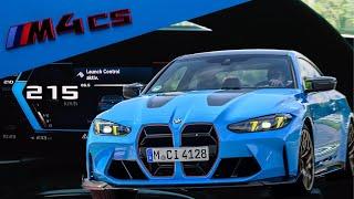 BMW M4 CS Sound- & Tacho-Video 0-200 kmh