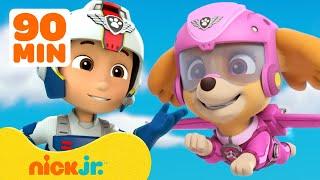 PAW Patrol Skye Is Ready To Fly #2 w Ryder  90 Minute Compilation  Nick Jr.