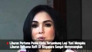 Yuni Shara Rayakan Ulang Tahun Raffi Di Singapura