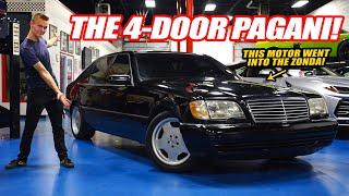 WHY THE W140 S600 WAS THE GREATEST S CLASS EVER MADE *V12 PAGANI ZONDA MERCEDES*