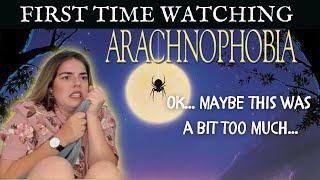 * ARACHNOPHOBIC * Girlfriend watches * ARACHNOPHOBIA * for the first time...  Reaction