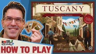 Tuscany Essential Edition Viticulture Expansion - How To Play