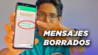 Como recuperar MENSAJES BORRADOS de WhatsApp GRATIS