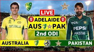 Australia vs Pakistan 2nd ODI Live  AUS vs PAK 2nd ODI Live Scores & Commentary  Australia Innings