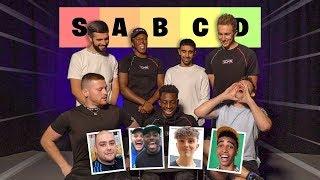 SIDEMEN RATE UK YOUTUBERS