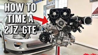 2JZ Engine Build Series Ep. 18 How to Time a 2JZ-GTE NON-VVTI