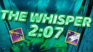 The Whisper SPEEDRUN WR in 207