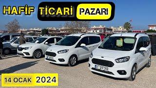 HAFİF TİCARİ PAZARI 14 OCAK 2024 OTO PAZARI SAHİBİNDEN SATILIK ARABA FİYATLARI #doblo #courier