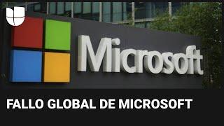 Un fallo informático de Microsoft afecta vuelos bancos y medios de comunicación de todo el mundo